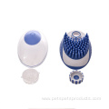 Portable Pet Bath Brush Squeezable Pet Hair Comb